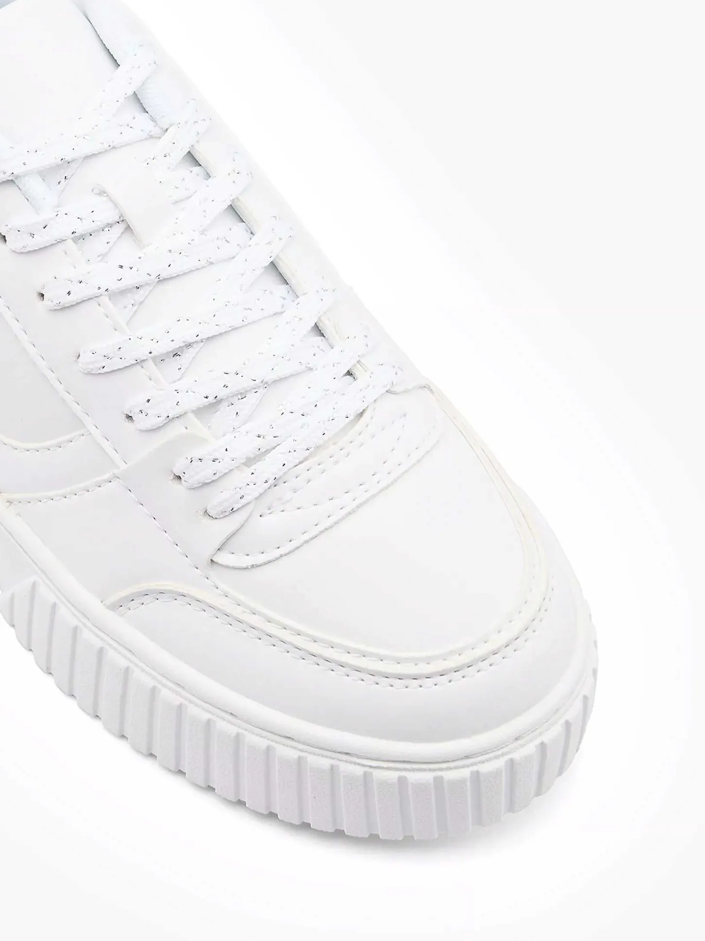 Discount Witte Platform Sneaker Dames Sneakers