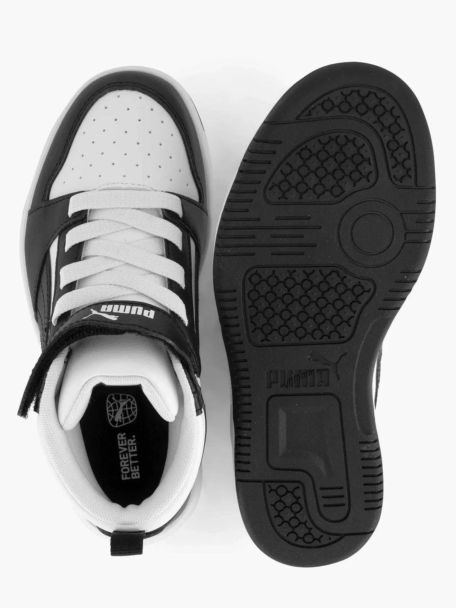 Best Witte Rebound V6 Mid Ac+ Ps Kinderen Jongensschoenen