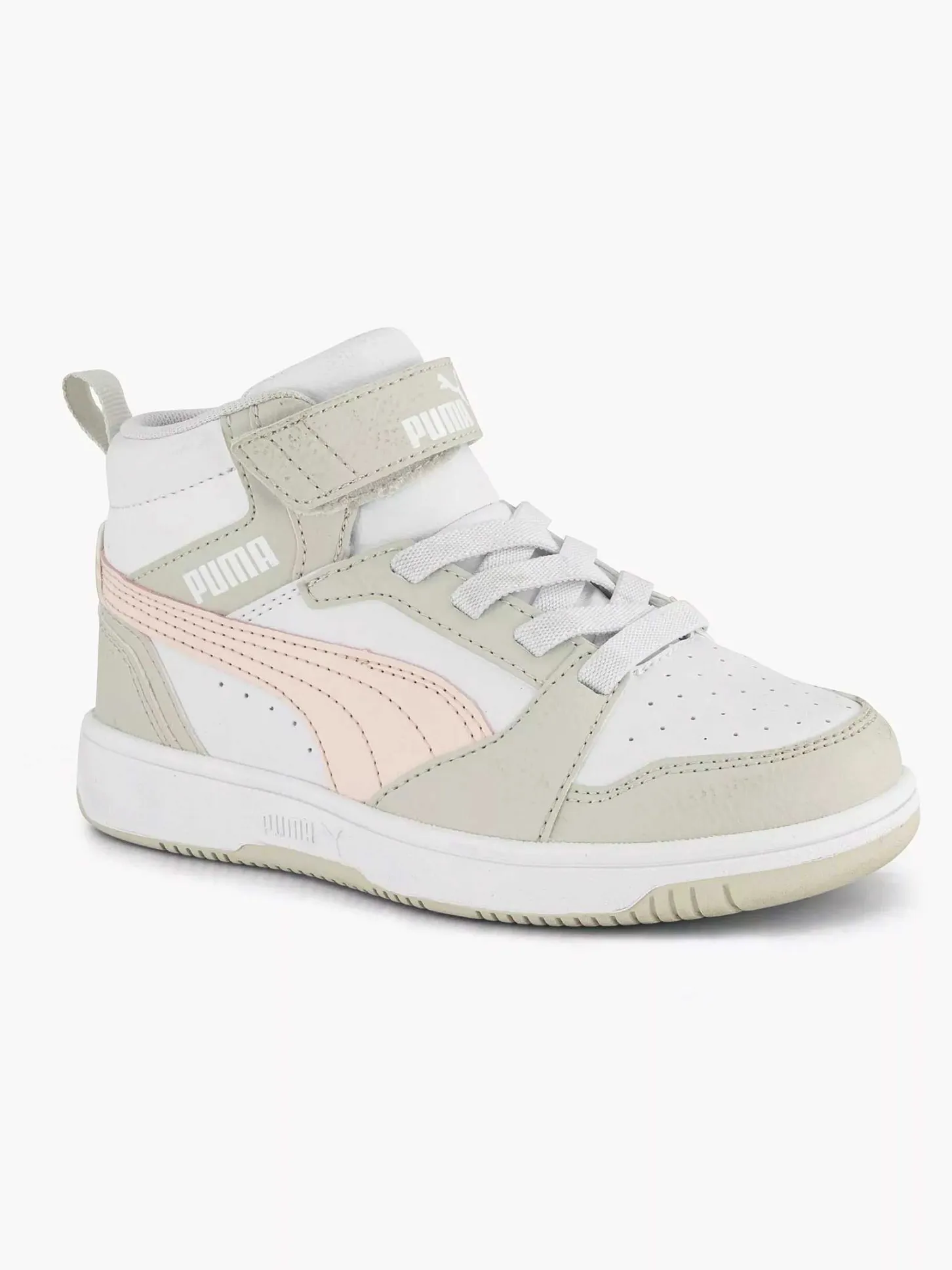 Discount Witte Rebound V6 Mid Ac+ Ps Kinderen Jongensschoenen