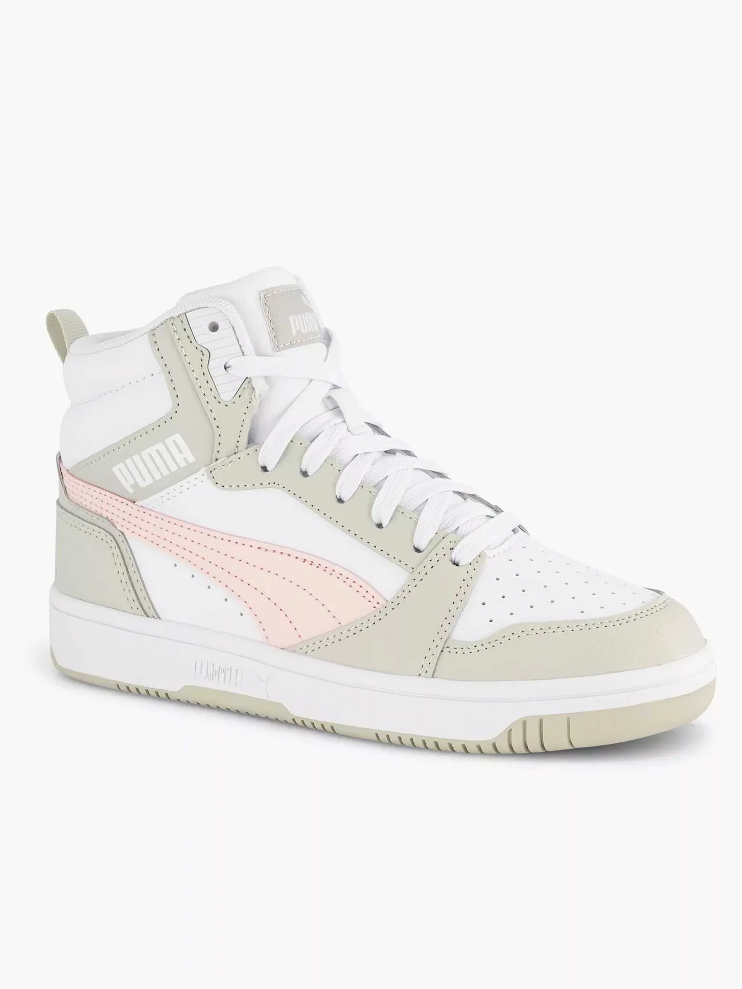 Sale Witte Rebound V6 Mid Jr Dames Sneakers