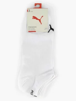 Online Witte Sneaker Plain 3 Pak 43-46 Heren Sokken