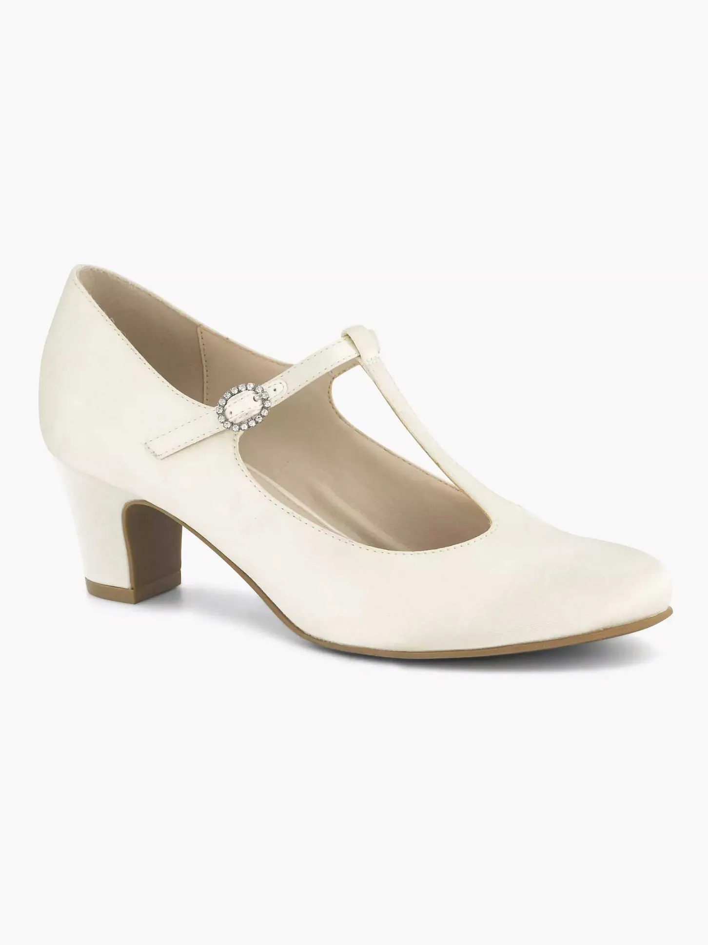 Discount Witte Pump Dames Hoge Hakken