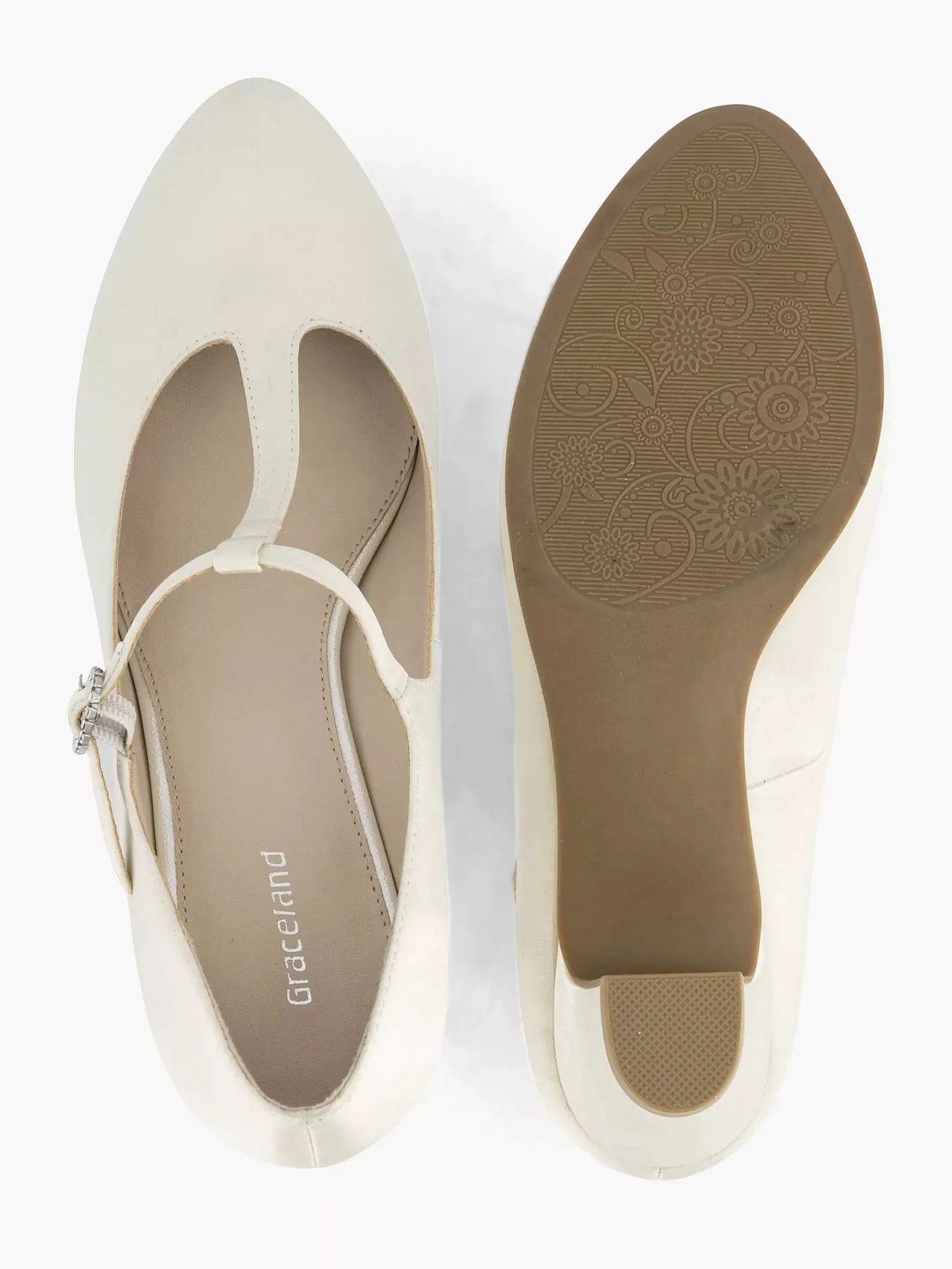 Discount Witte Pump Dames Hoge Hakken