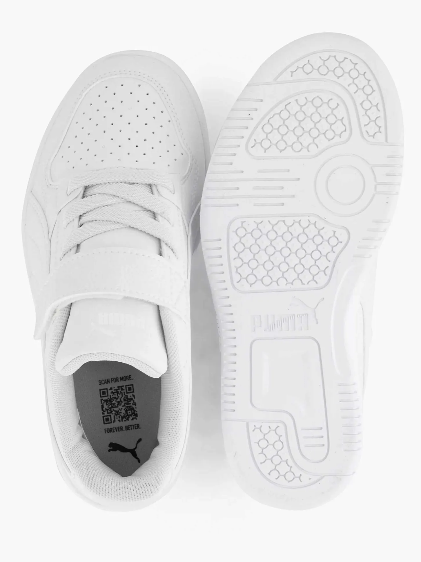 Online Witte Rebound Lite Ps Kinderen Jongensschoenen