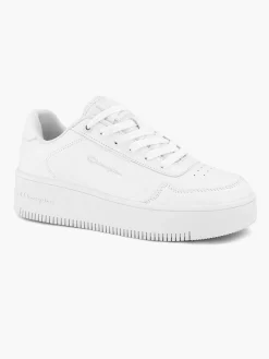 Hot Witte Rebound Platform Low Dames Sneakers