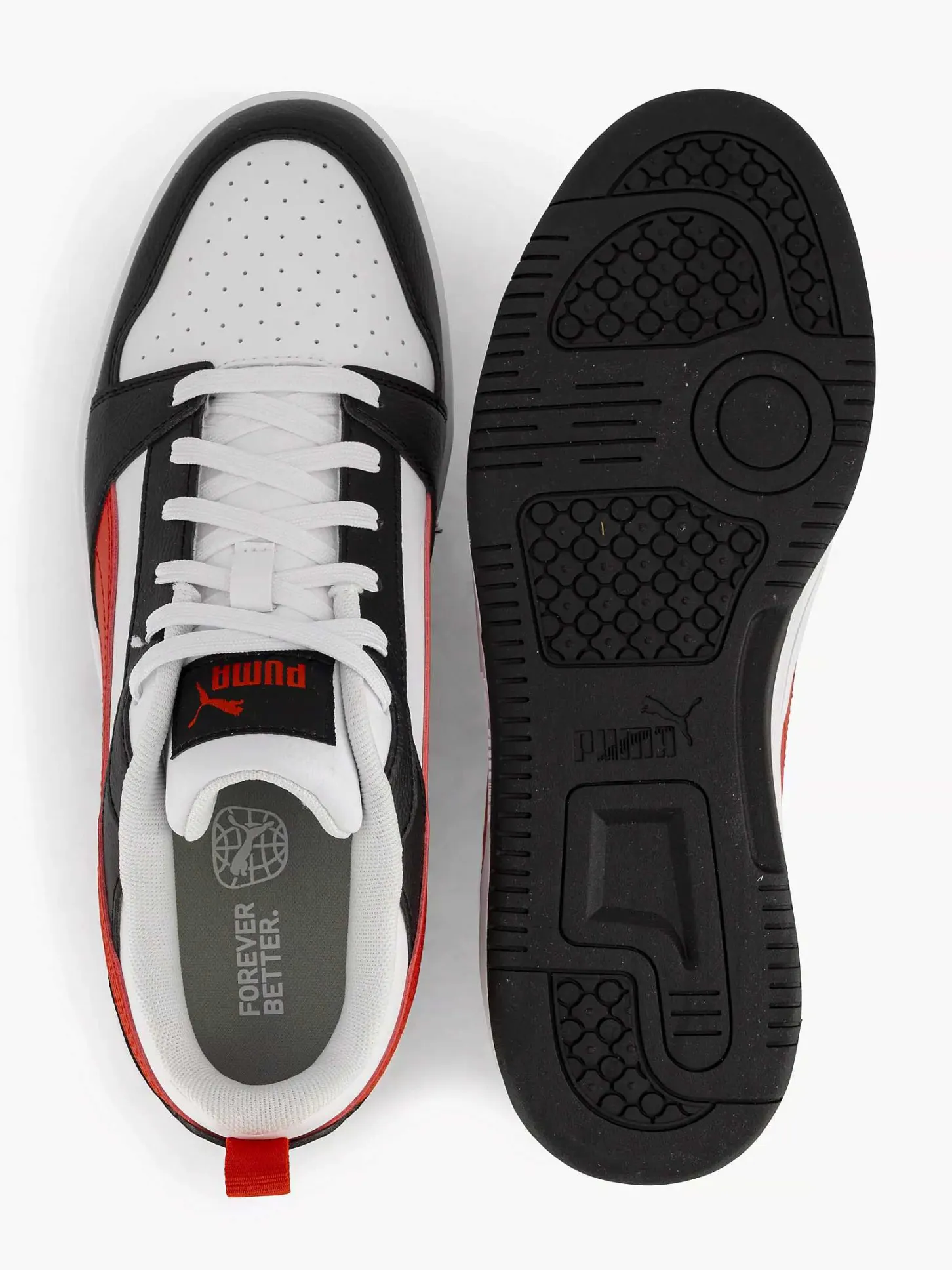 Witte Rebound V6 Low Heren Sneakers