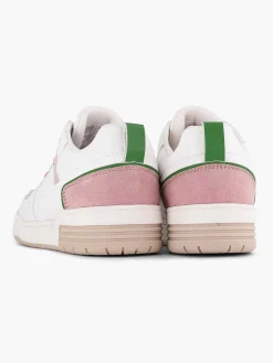 Best Witte Retro Sneaker Roze Dames Sneakers