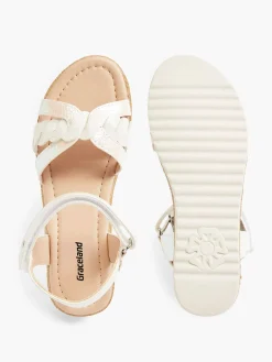 Outlet Witte Sandaal Kinderen Babyschoenen