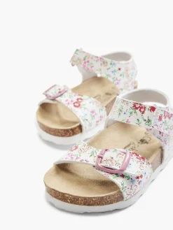 Witte Sandaal Bloemen Kinderen Jongensschoenen