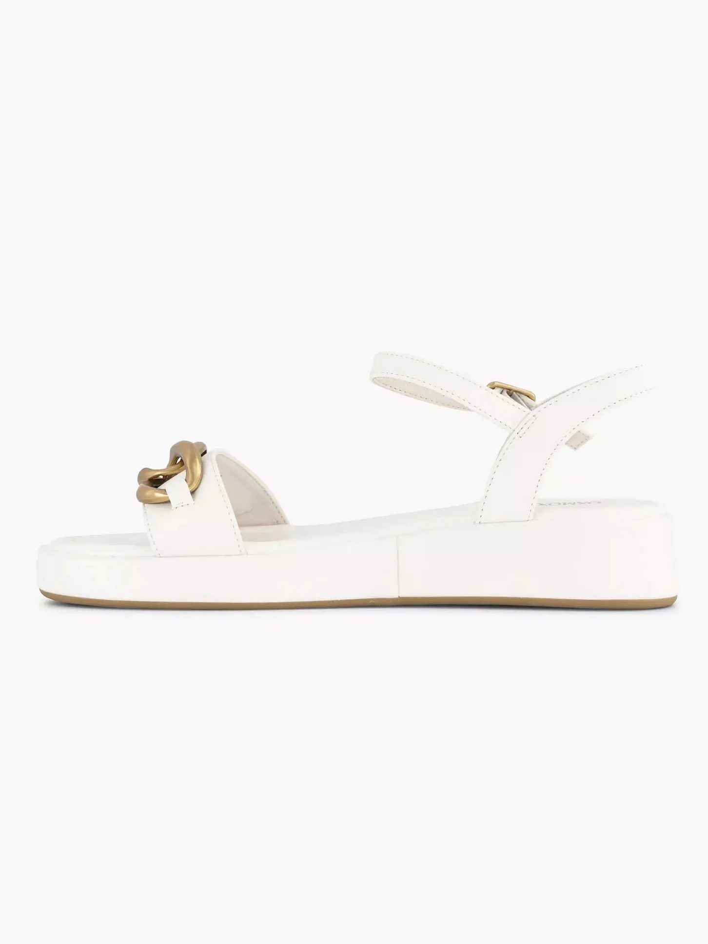 Clearance Witte Sandaal Sierketting Dames Sandalen