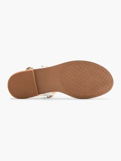 Best Witte Sandaal Sierketting Dames Sandalen