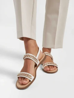 Best Witte Sandaal Sierketting Dames Sandalen