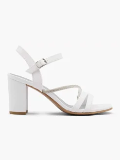 Witte Sandalette Dames Sandalen