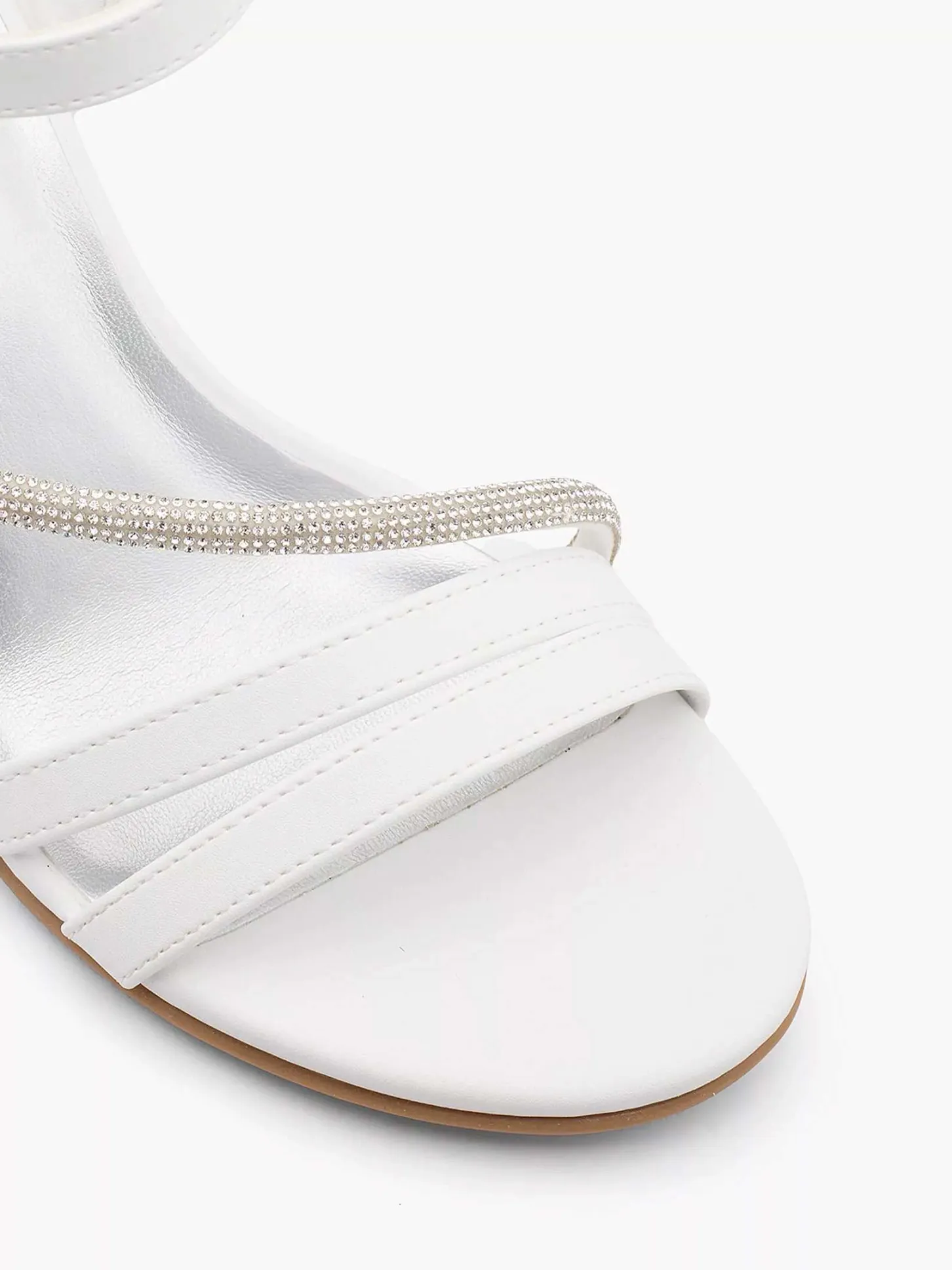 Witte Sandalette Dames Sandalen