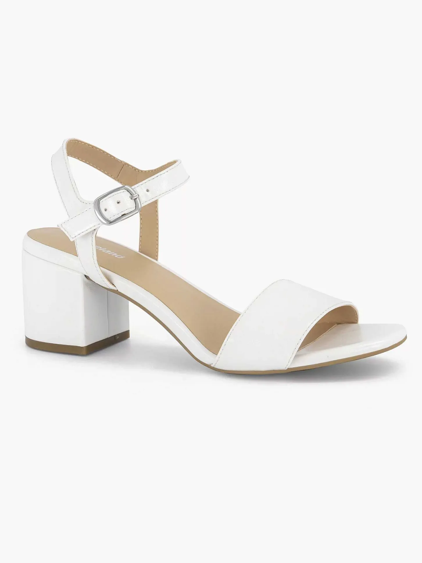 Discount Witte Sandalette Dames Sandalen