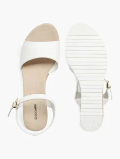 Hot Witte Sandalette Sleehak Dames Sandalen