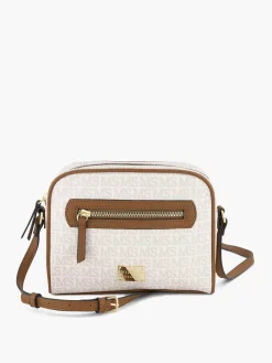 Witte Schoudertas Print Dames Online Exclusive Accessoires