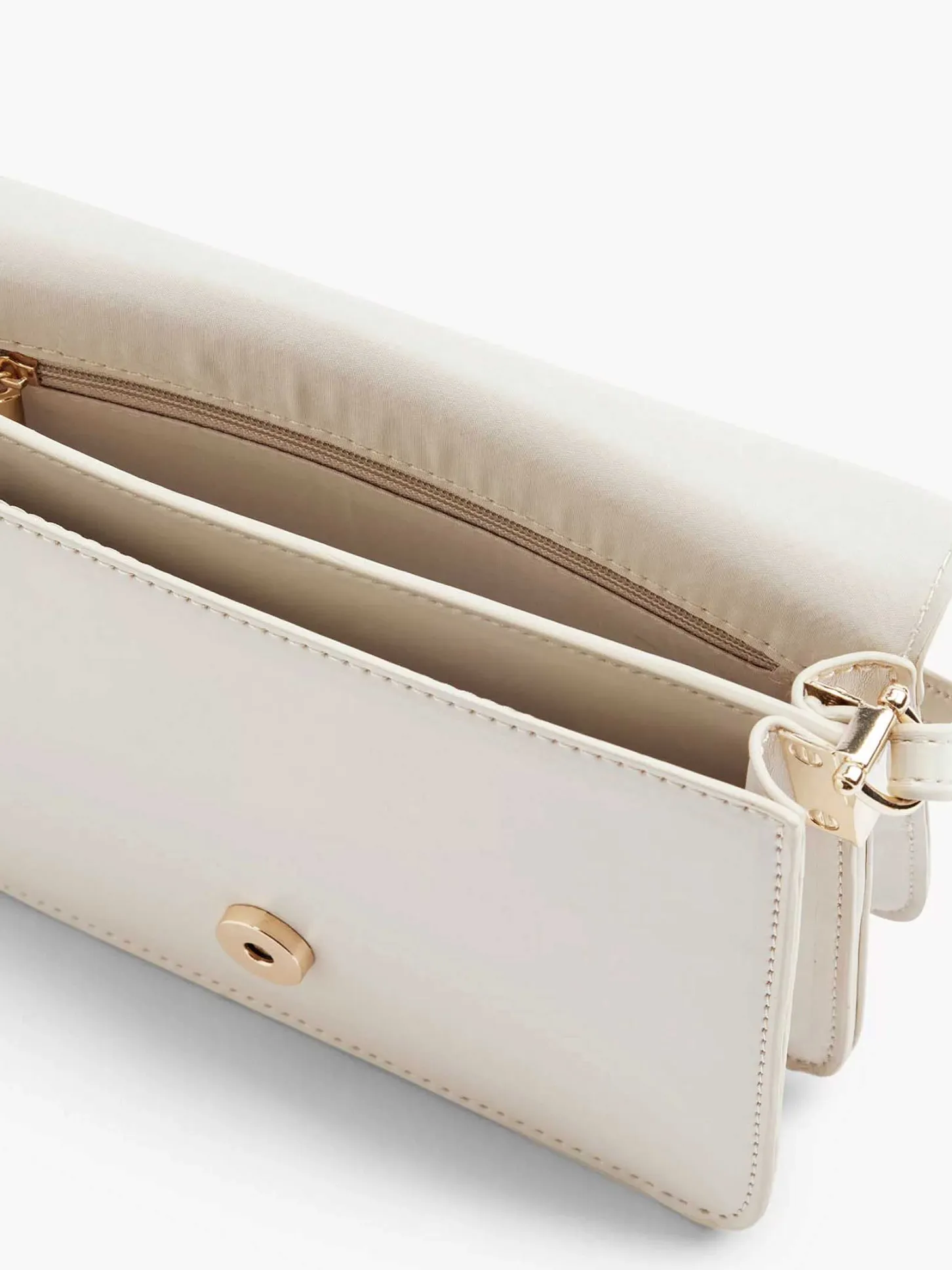 Outlet Witte Shoudertas Dames Online Exclusive Accessoires