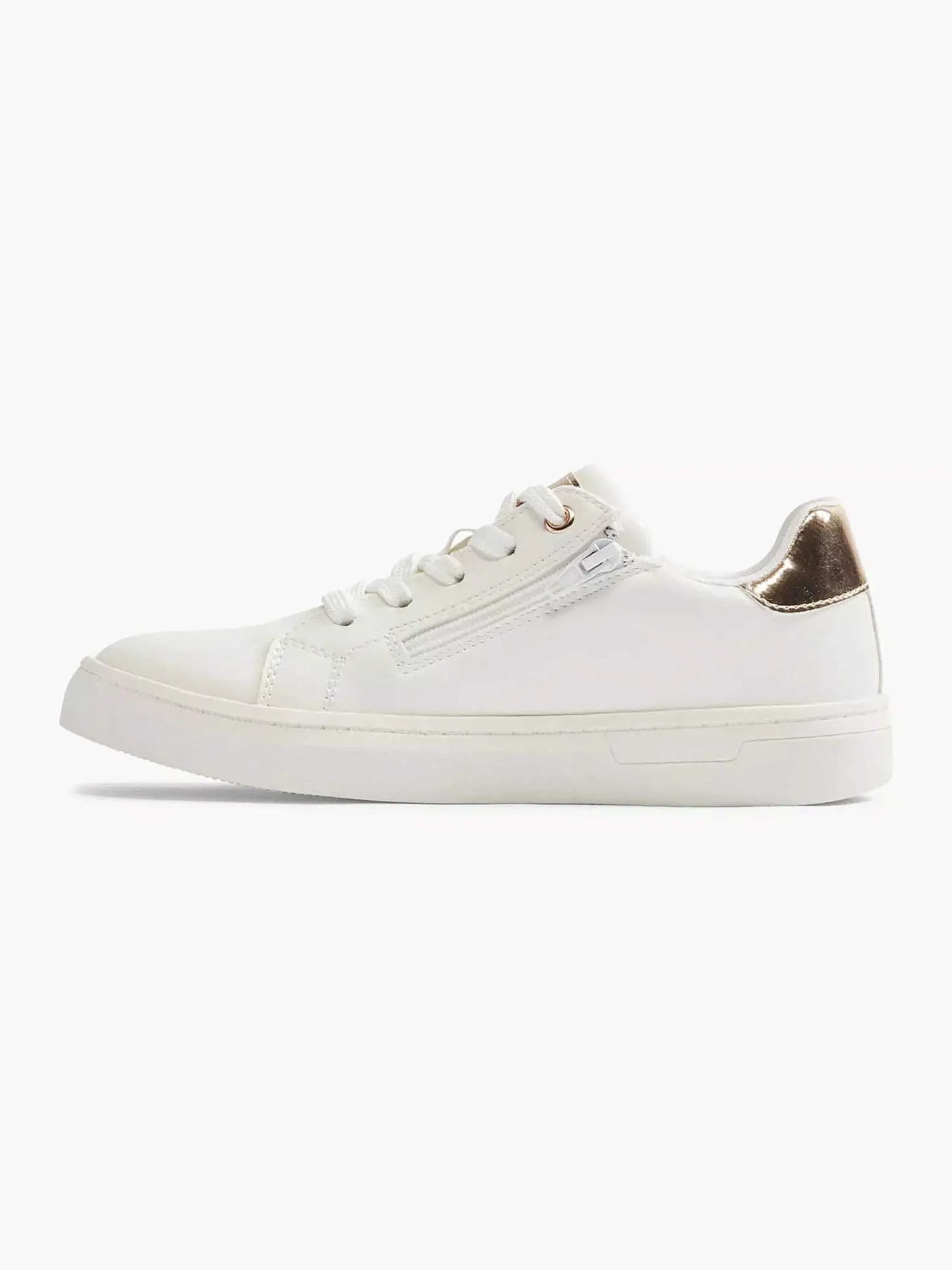Witte Sneaker Bloemenprint Kinderen Jongensschoenen