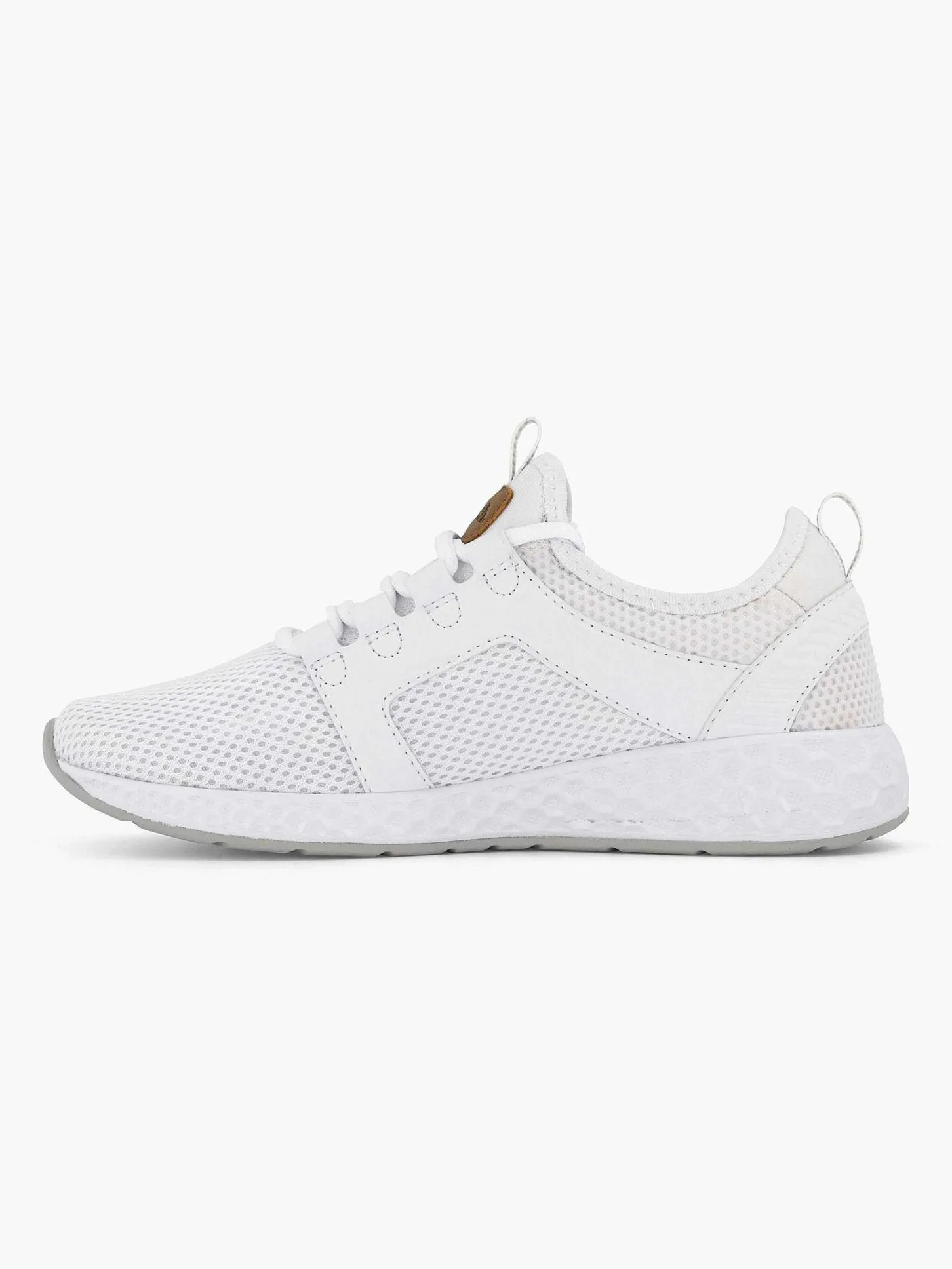 New Witte Sneaker Memory Foam Dames Sneakers