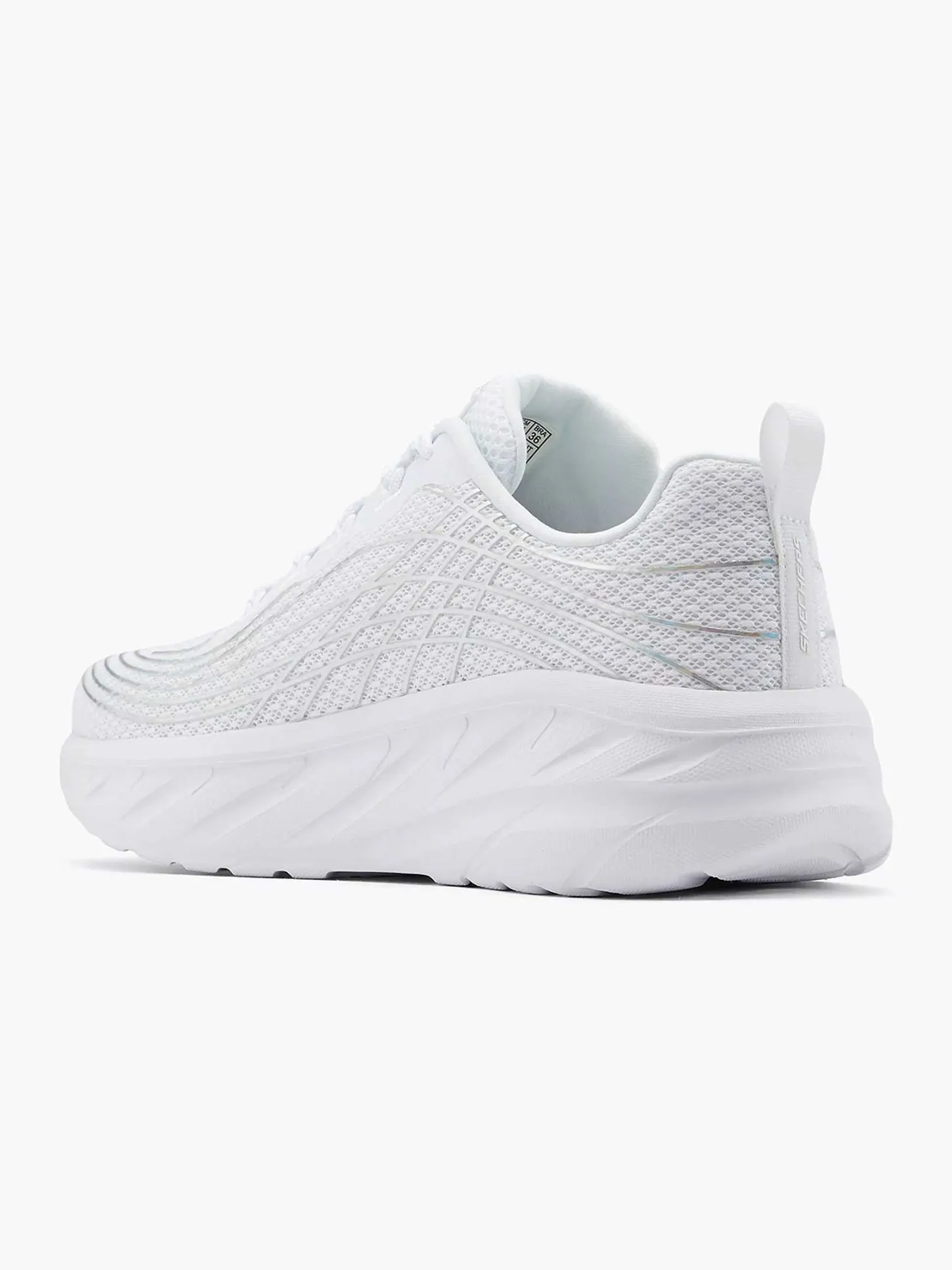 Witte Sneaker Memory Foam Dames Sneakers