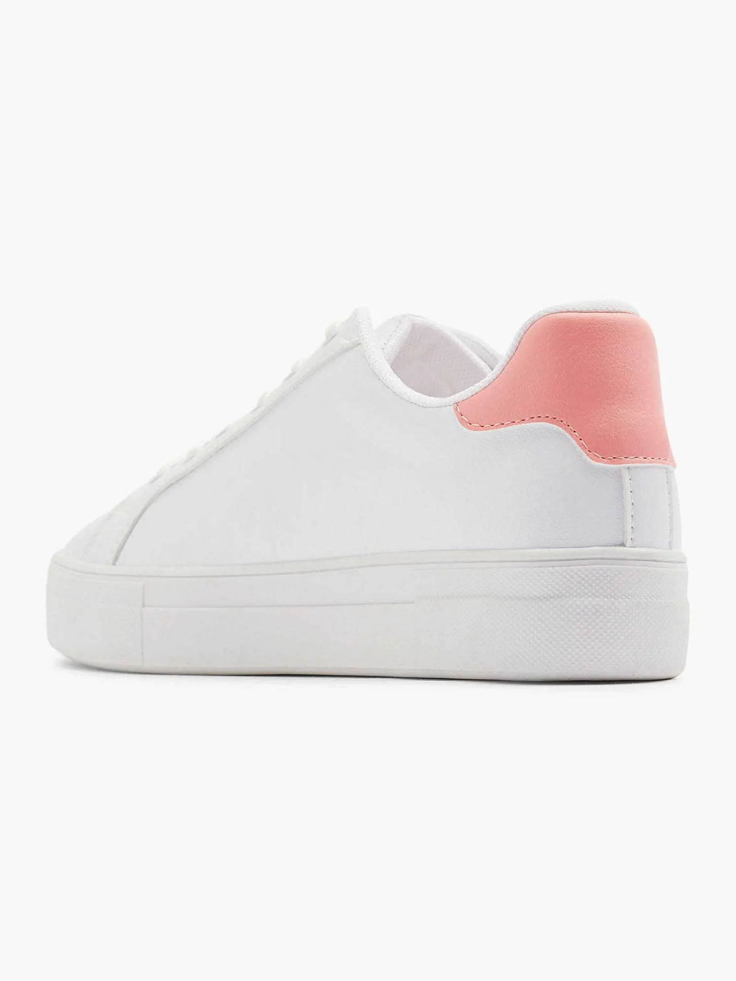 Online Witte Sneaker Roze Bloemen Dames Sneakers