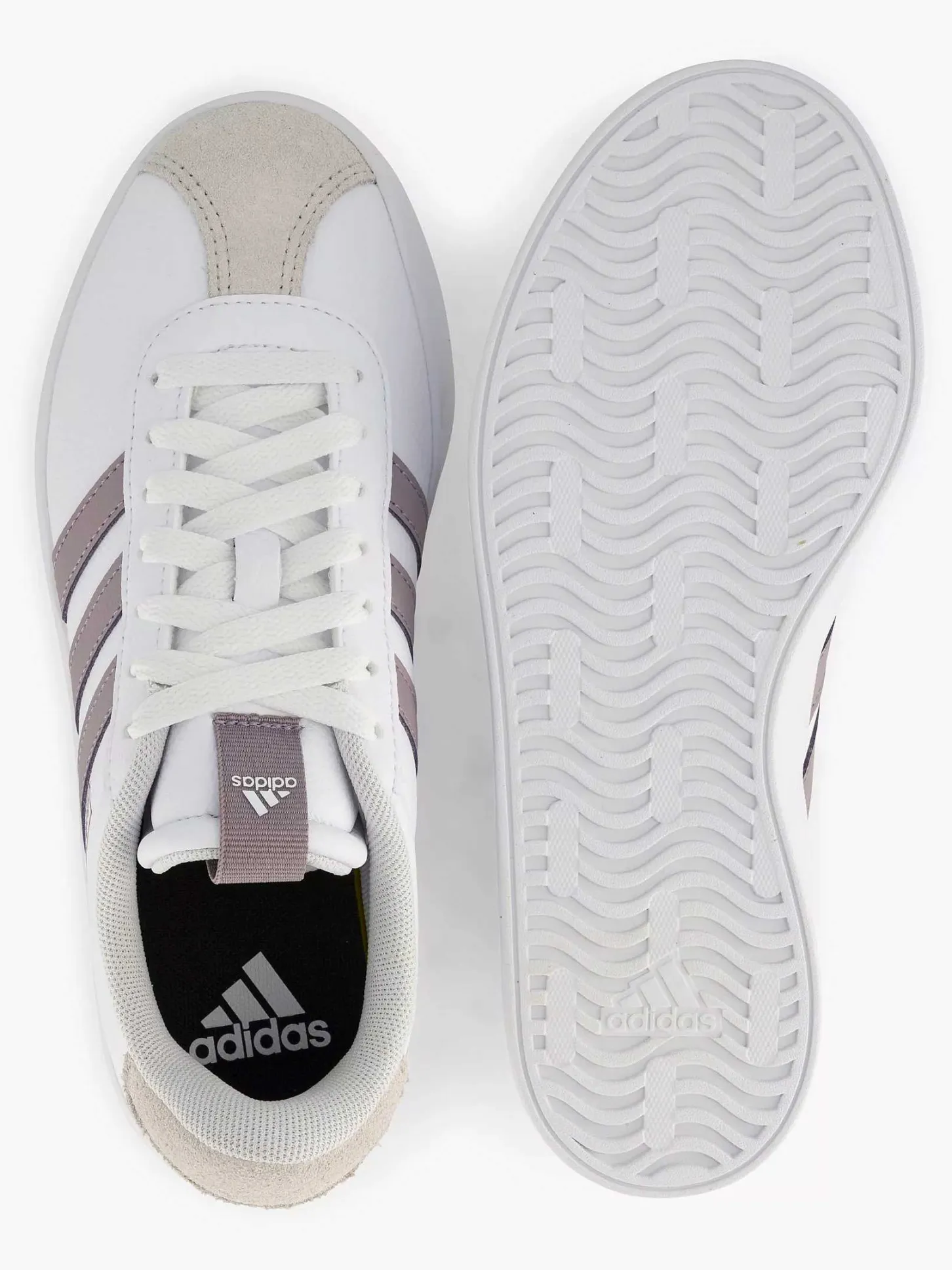 Clearance Witte Vl Court 3.0 Dames Sneakers