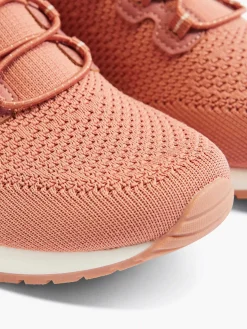 Clearance Zalmkleurige Instapper Dames Sneakers