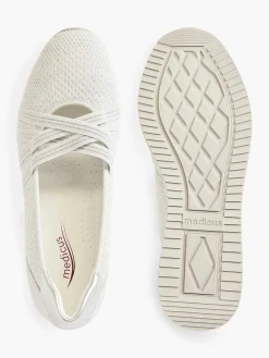 Sale Zilveren Comfort Instapper Dames Comfort Schoenen