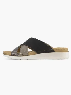 Hot Zilveren Comfort Slipper Dames Sandalen