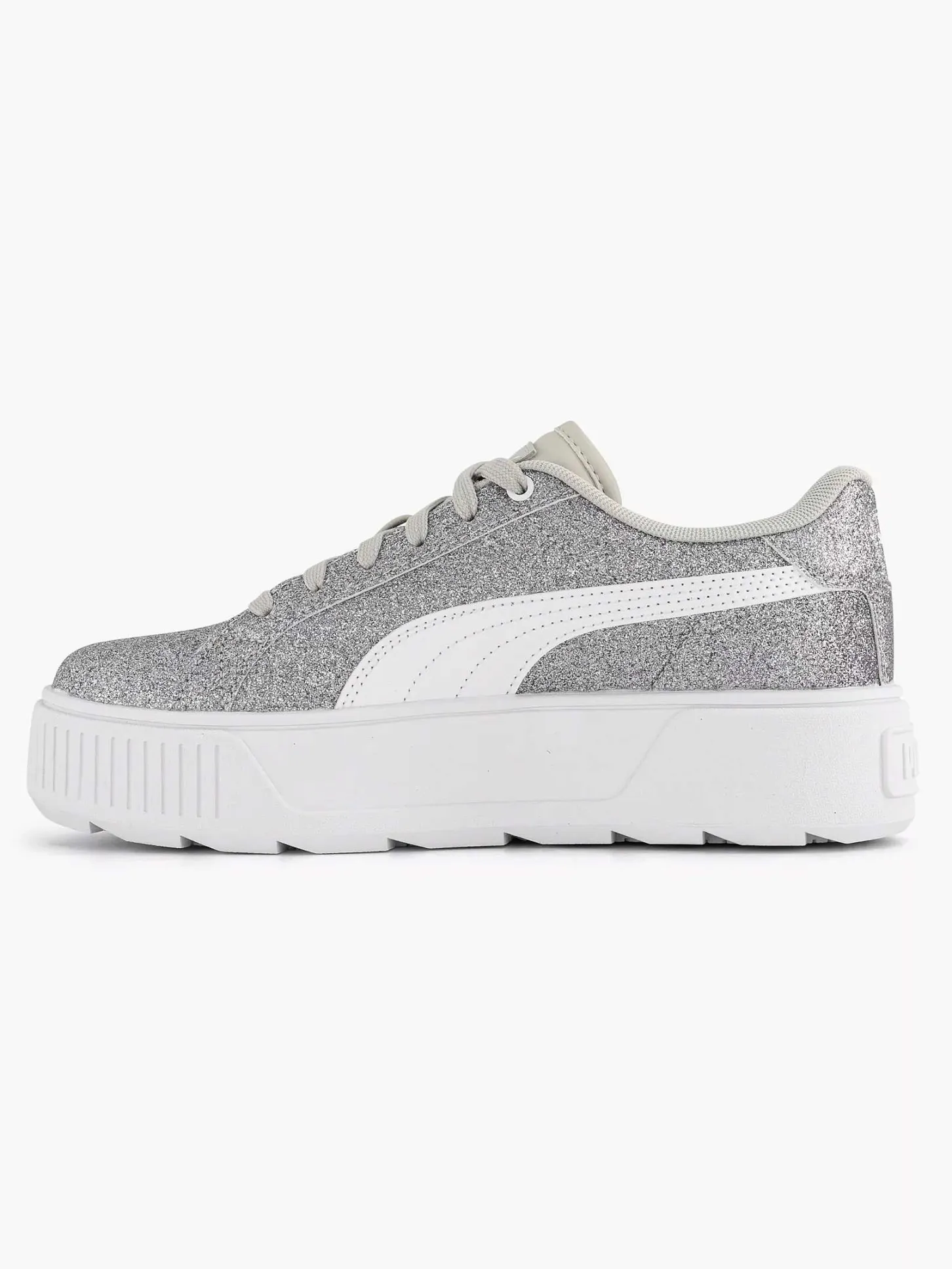 Clearance Zilveren Karmen Glitz Jr Dames Sneakers