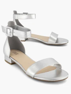 Clearance Zilveren Sandaal Dames Sandalen
