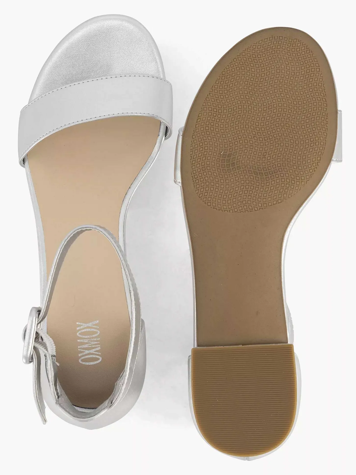 Clearance Zilveren Sandaal Dames Sandalen