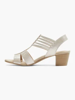 Clearance Zilveren Sandalette Dames Sandalen