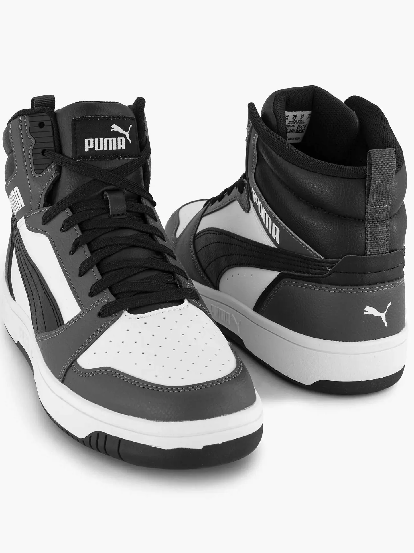 New Zwart/ Witte Rebound V6 Heren Sneakers