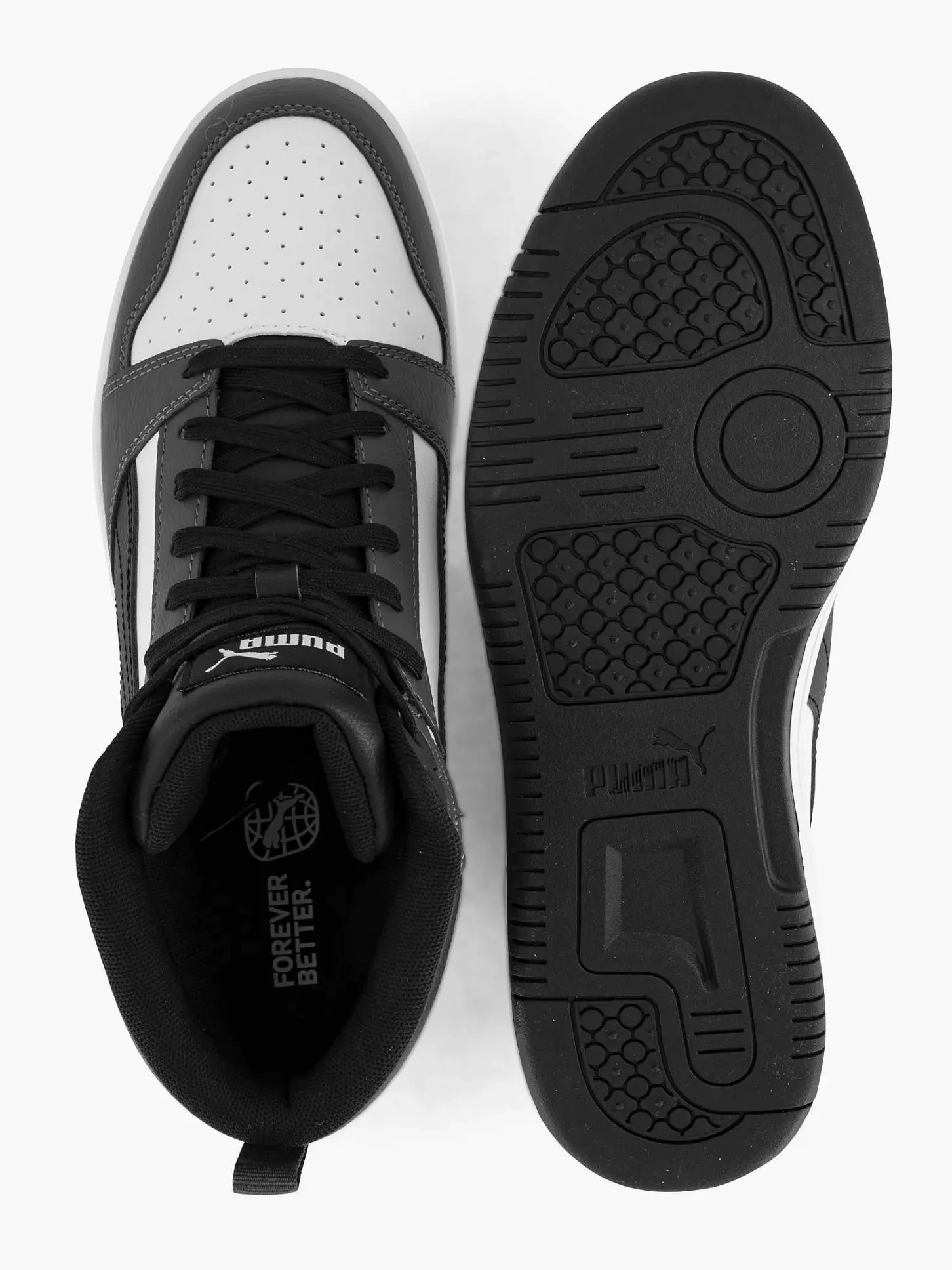 New Zwart/ Witte Rebound V6 Heren Sneakers