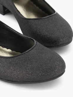 Clearance Zwarte Ballerina Glitters Kinderen Jongensschoenen