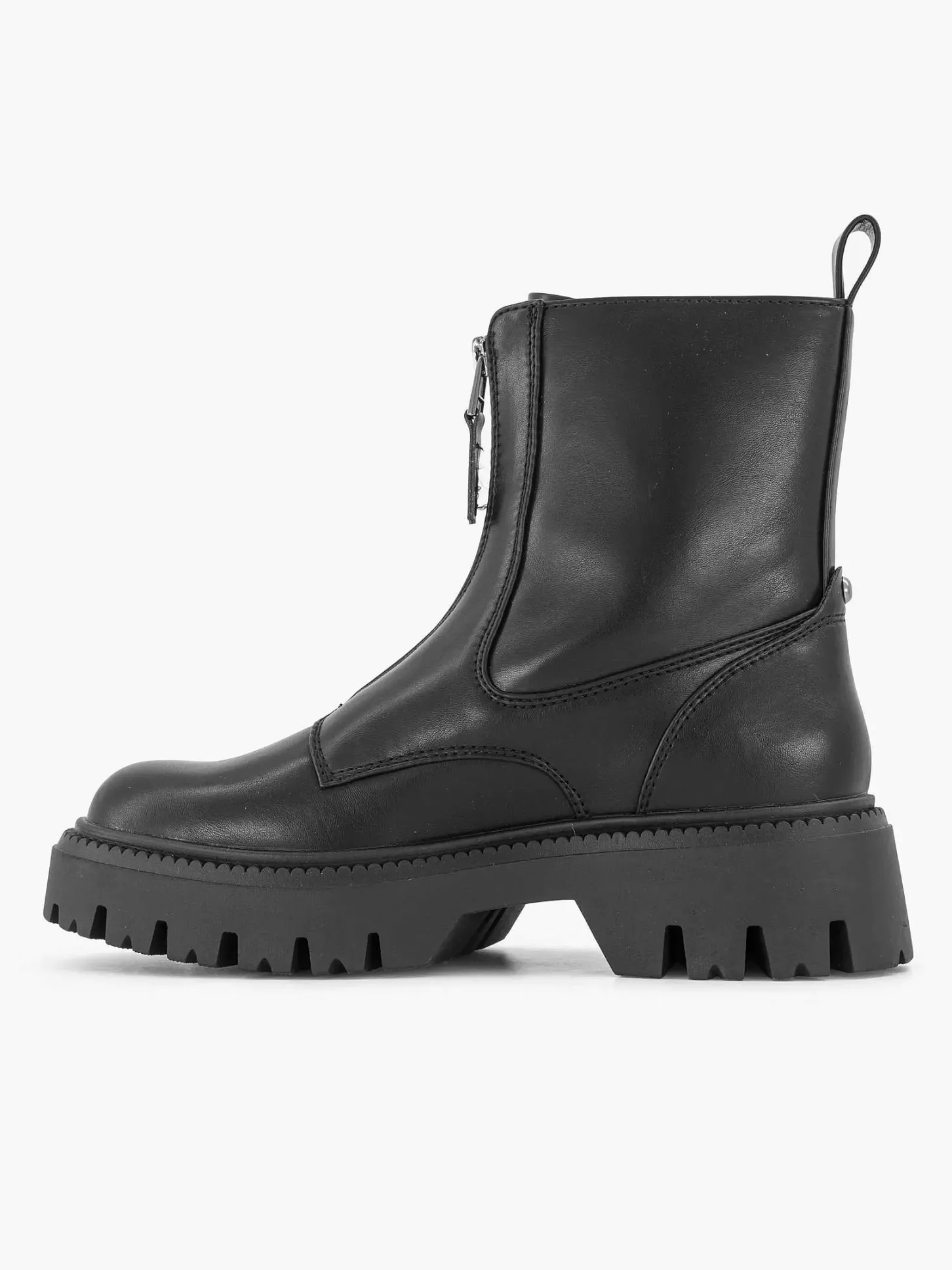 New Zwarte Bikerboot Dames Enkellaarzen & Boots