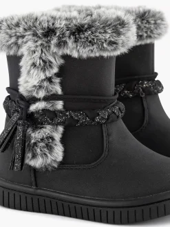 New Zwarte Boot Kwastjes Kinderen Jongensschoenen
