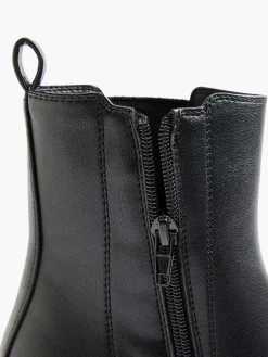 Best Zwarte Chelsea Boot Hak Dames Enkellaarzen & Boots