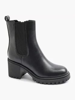 Best Zwarte Chelsea Boot Hak Dames Enkellaarzen & Boots