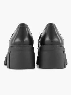 Best Zwarte Chunky Loafer Sietketting Dames Instappers