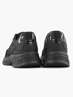 Outlet Zwarte Chunky Sneaker Dames Sneakers