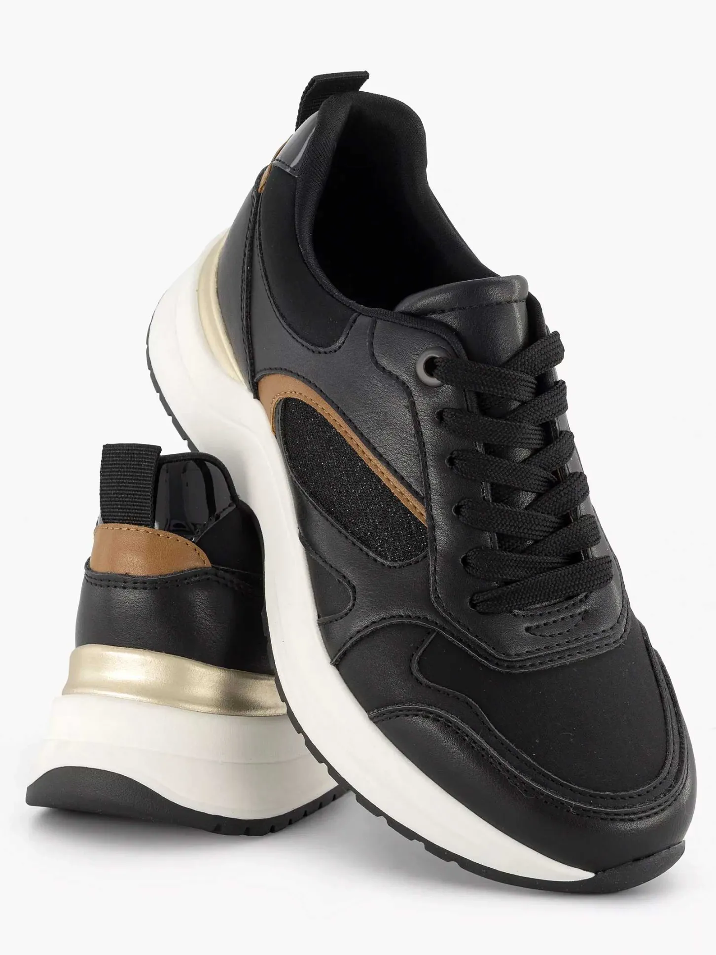Online Zwarte Chunky Sneaker Dames Sneakers