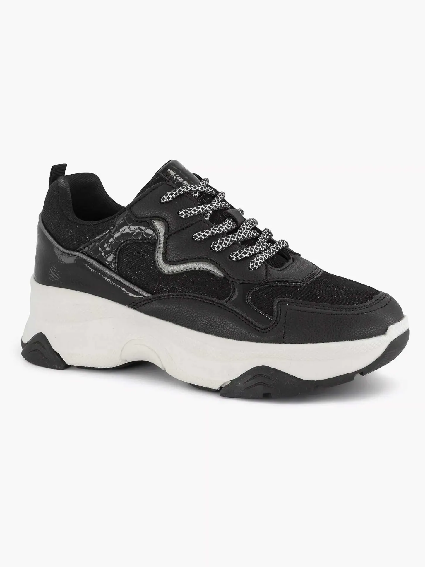 Online Zwarte Chunky Sneaker Dames Sneakers