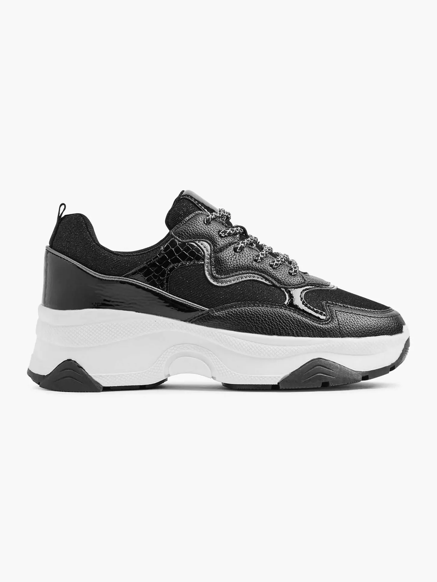 Online Zwarte Chunky Sneaker Dames Sneakers