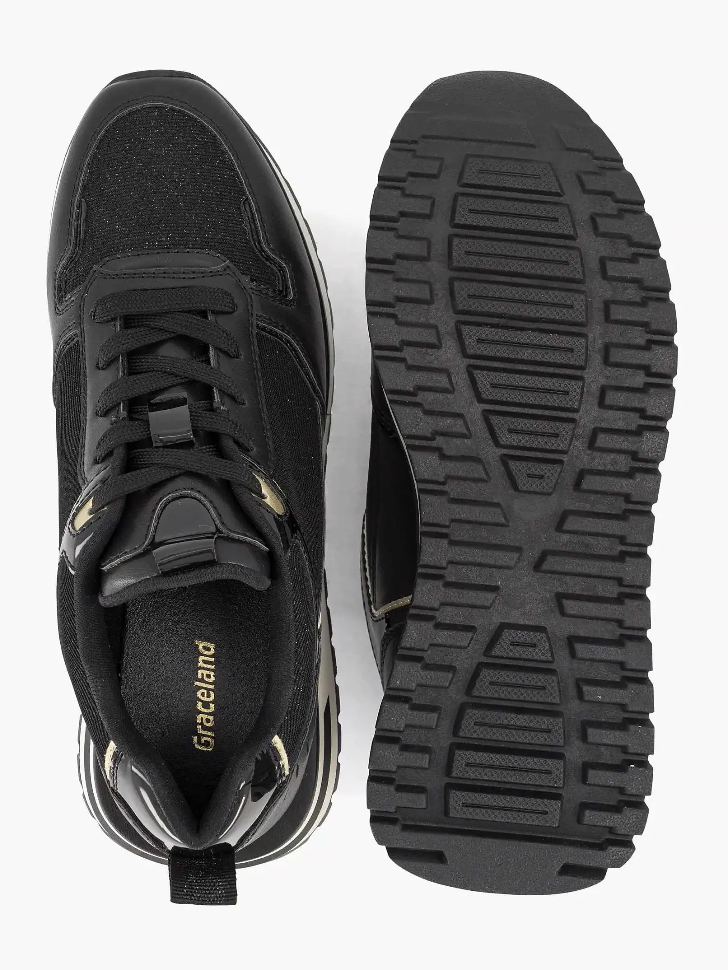 Online Zwarte Chunky Sneaker Dames Sneakers