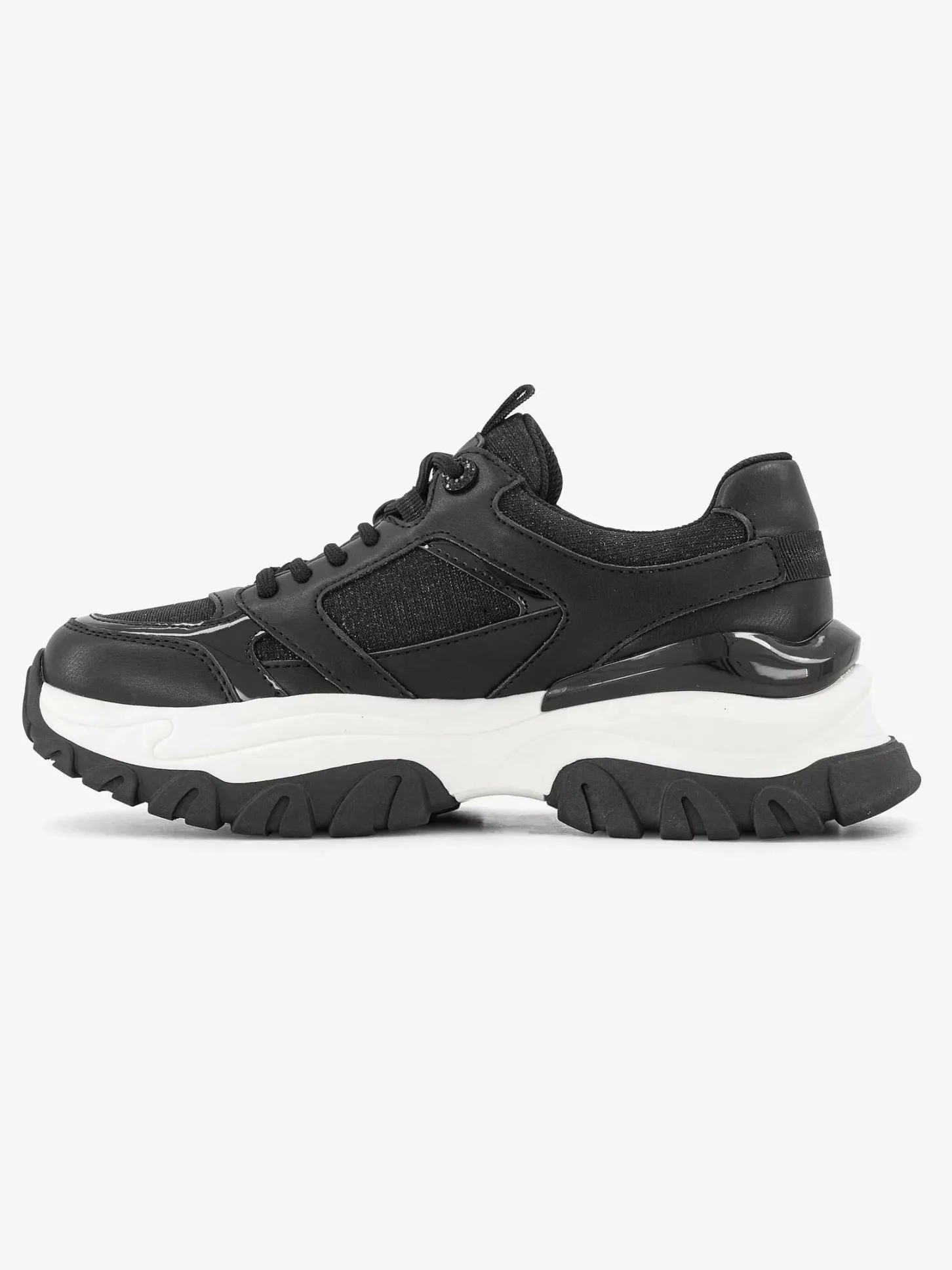 Sale Zwarte Chunky Sneaker Dames Sneakers
