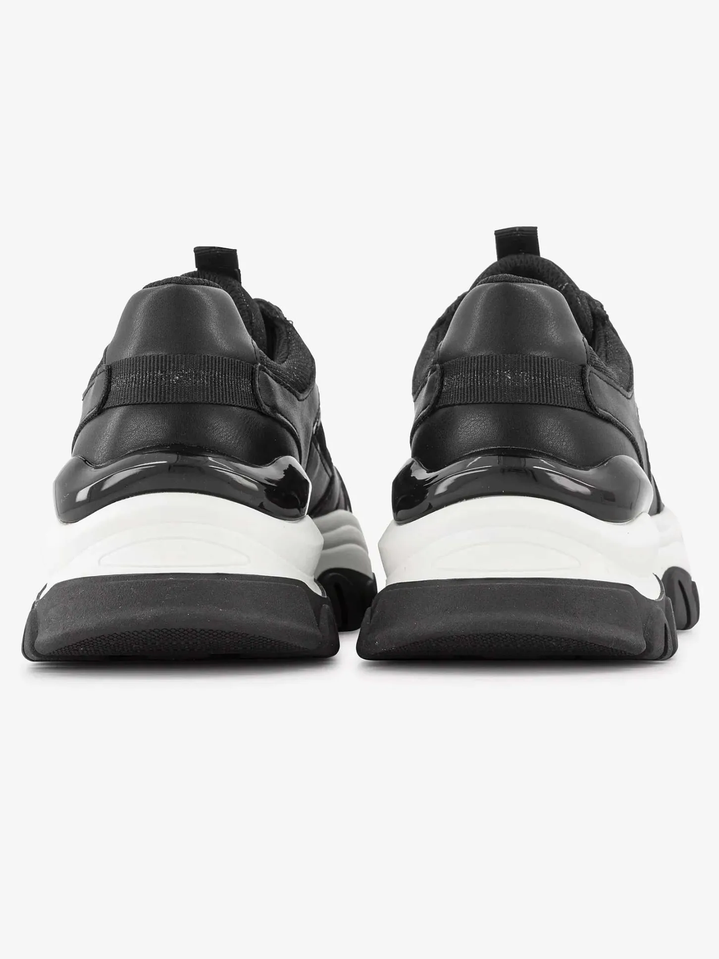 Sale Zwarte Chunky Sneaker Dames Sneakers