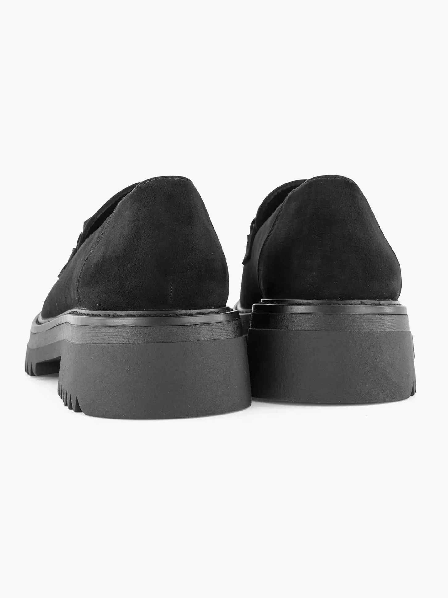 Outlet Zwarte Chuny Loafer Sierketting Dames Instappers